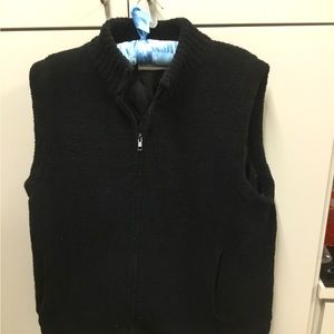 Warm and cozy fleece vest